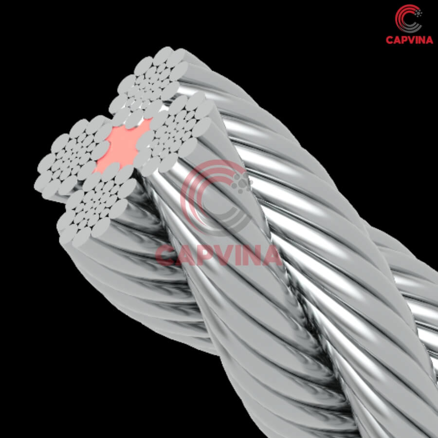 cáp thép capvina 4x26WS FC cáp thép capvina 4x26WS FC