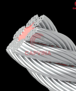 cáp thép Capvina 6x19M FC