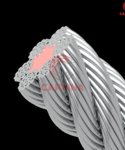 cáp thép Capvina 6x25F FC