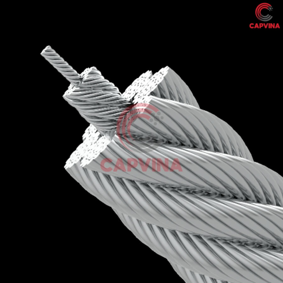 cáp thép Capvina 6x29F IWRC