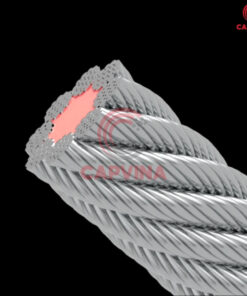 cáp thép Capvina 8x19W FC