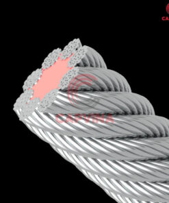 cáp thép Capvina 8x25F FC