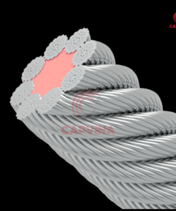 ưu điểm cáp thép capvina 8x41sws fc