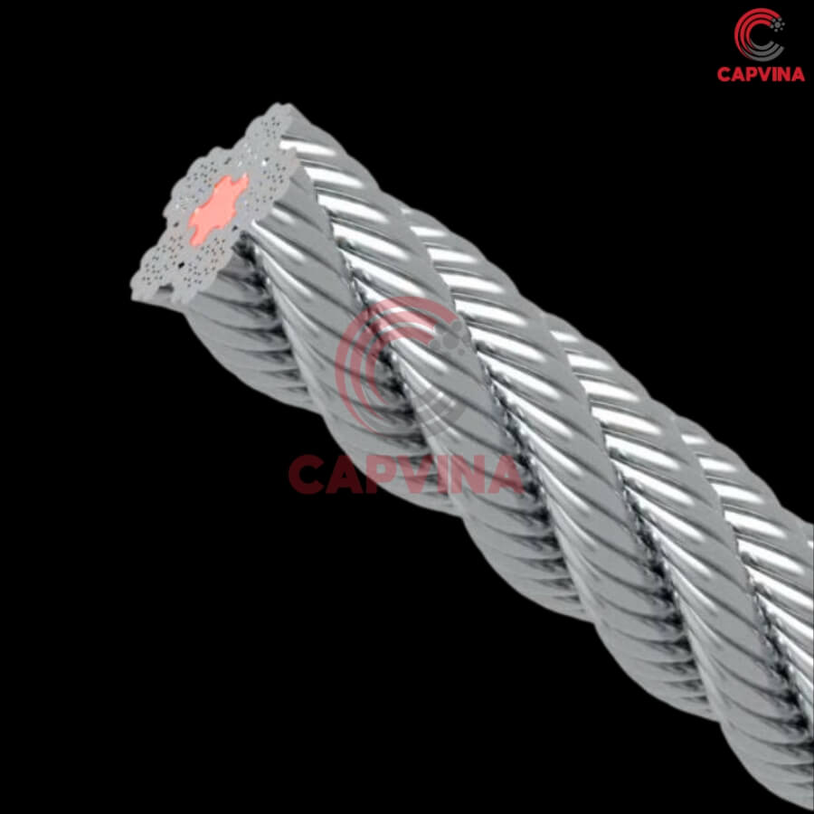 cáp thép Gondola Capvina 5x19S FC