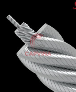 cáp thép nén Capina 6x36WS IWRC