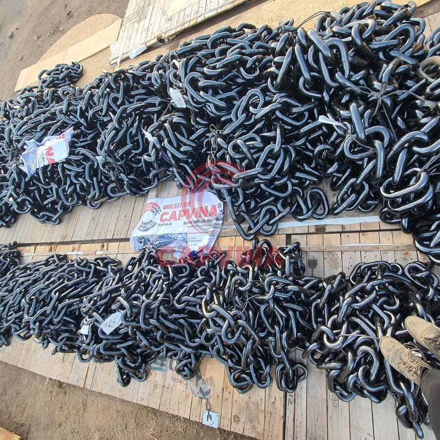 dùng xích nào cho neo đậu tàu thuyền