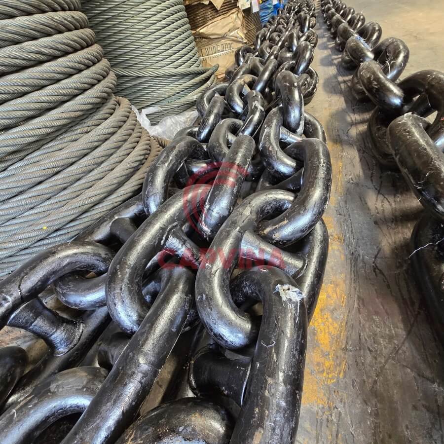 dùng xích nào cho neo đậu tàu thuyền