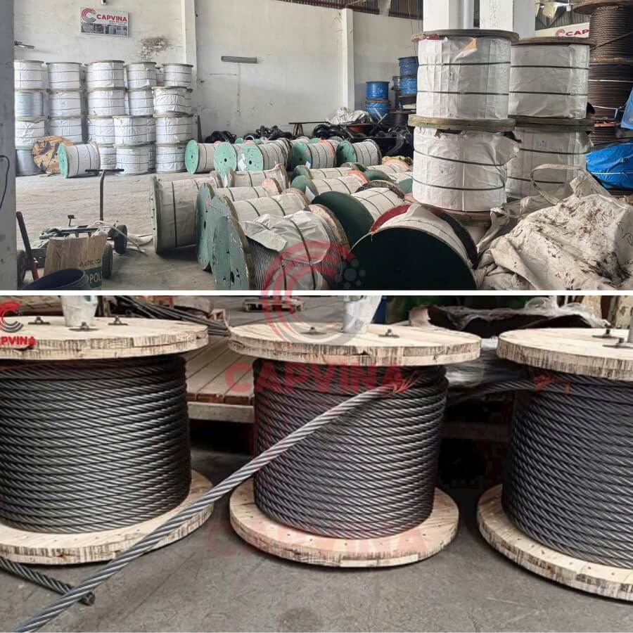 cáp thép ở Quảng Ninh