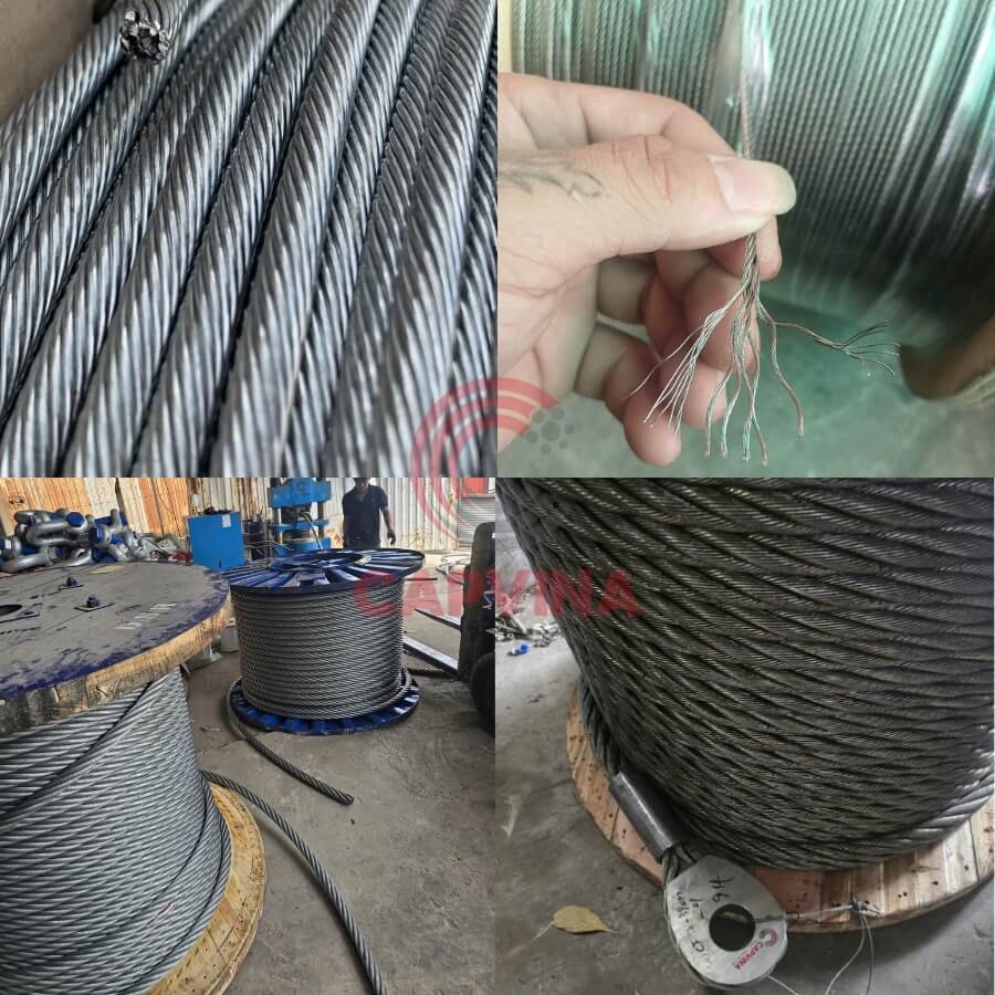 cáp thép ở Vũng Tàu