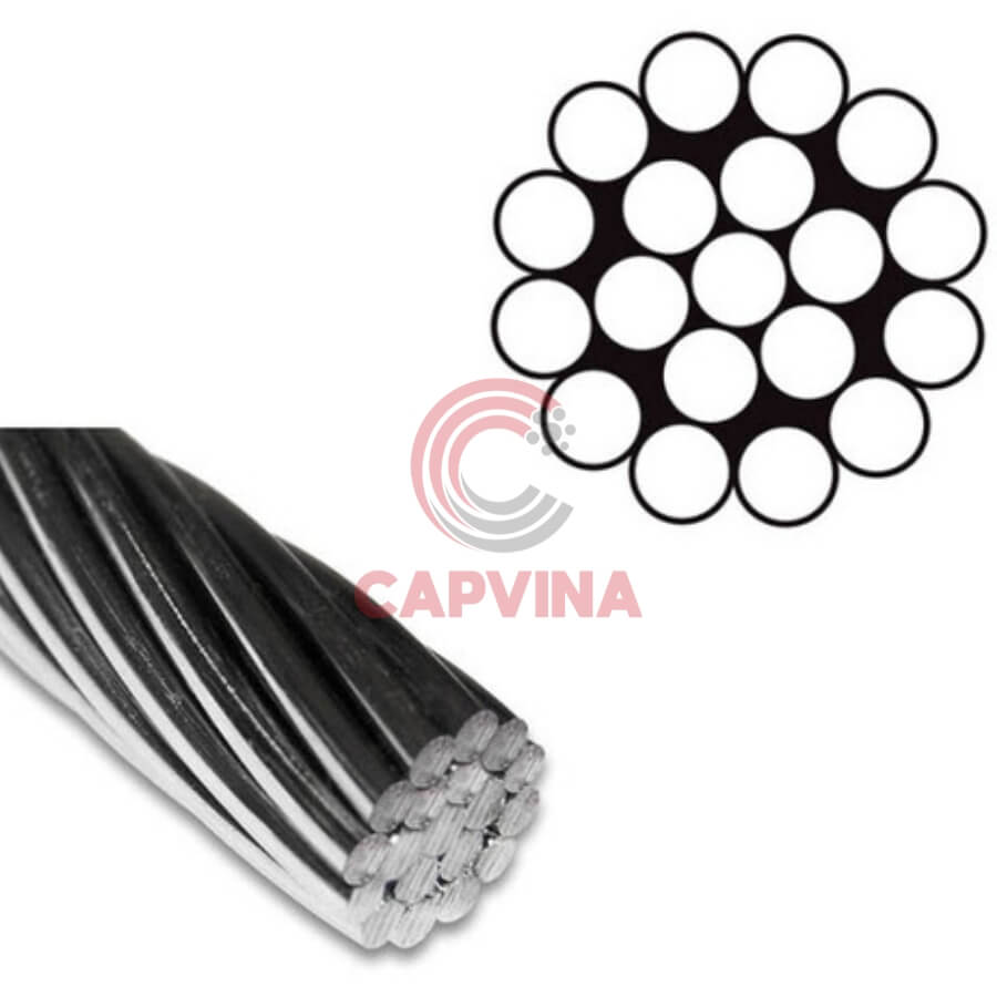 cáp cứng viễn thông 1x19