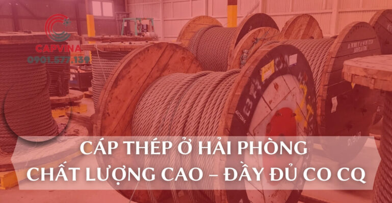 cáp thép ở Hải Phòng