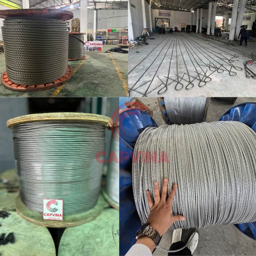 cáp thép ở Đà Nẵng