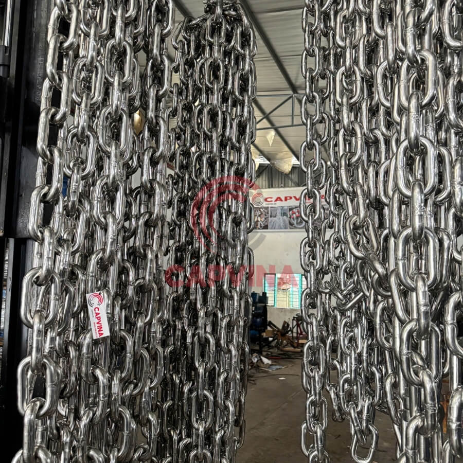 xích neo phao inox