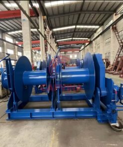 tời thủy lực 2 trống