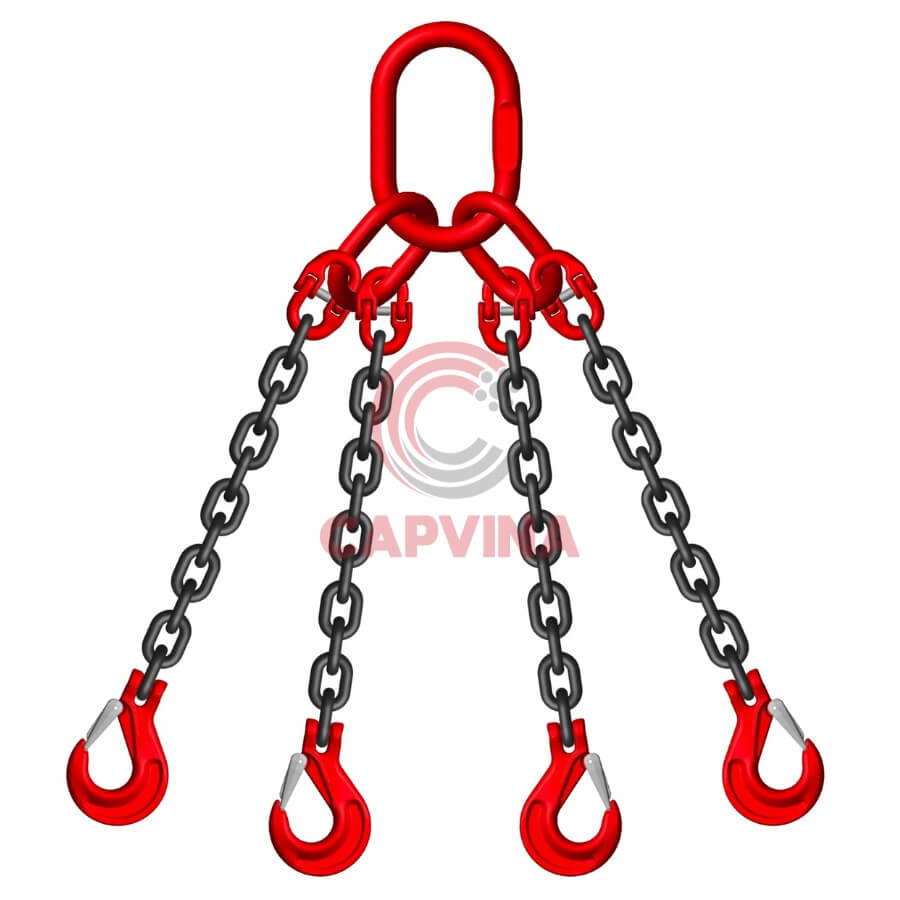 sling xích 4 chân sling xích 4 chân
