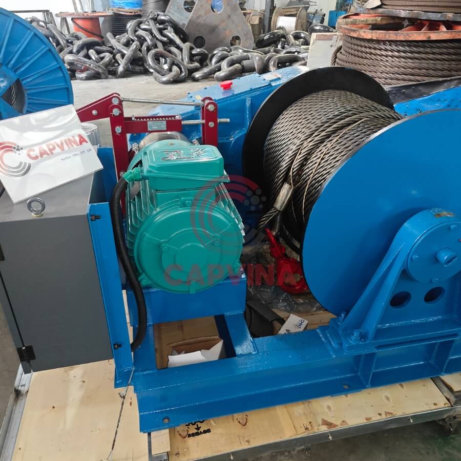 hệ thống tời neo biển