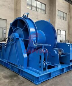 tời neo thủy lực trục đứng