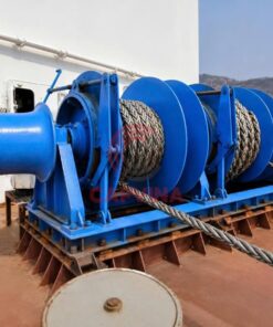 tời thủy lực 2 trống
