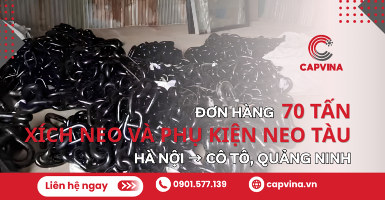 xích neo và phụ kiện neo tàu