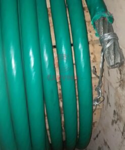 cáp bọc nhựa màu xanh