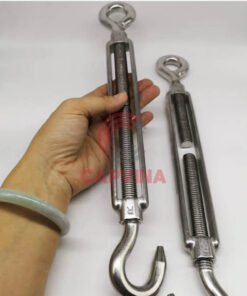 Tăng đơ inox 1 đầu móc 1 đầu tròn