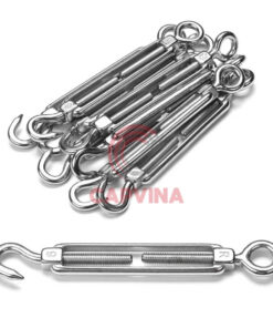 Tăng đơ inox 1 đầu móc 1 đầu tròn